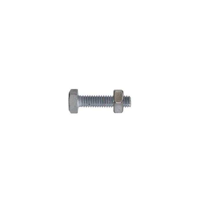 HEX BOLT & NUT ZINC M10X100