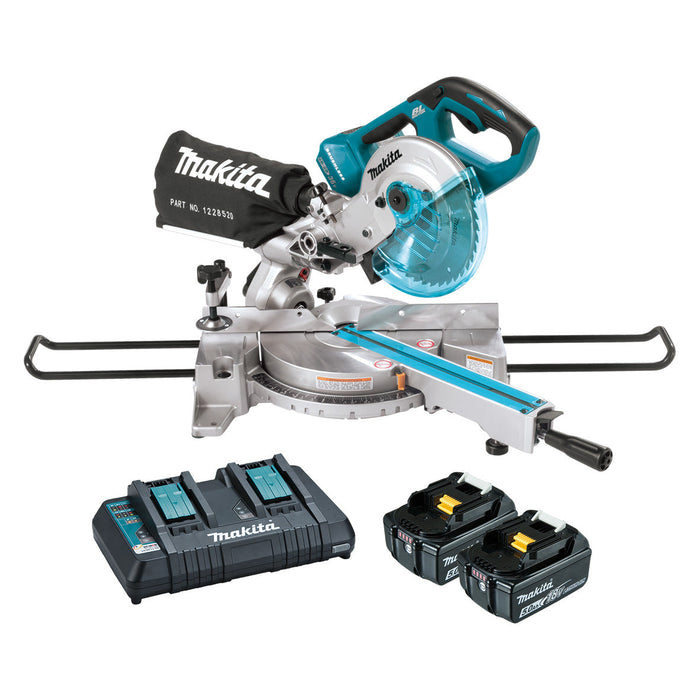 MAKITA 18VX2 BRUSHLES 190MM DROP SAW KIT