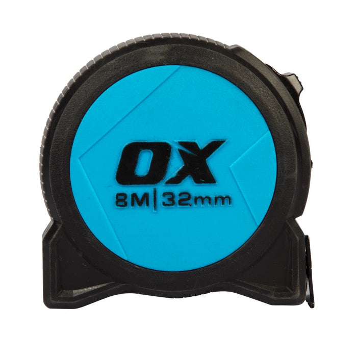 OX Pro Wide Blade Tape Measure 8M