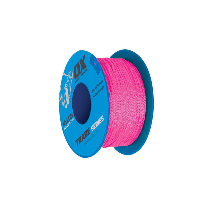 OX Trade 8# 100M Pink Builders Line