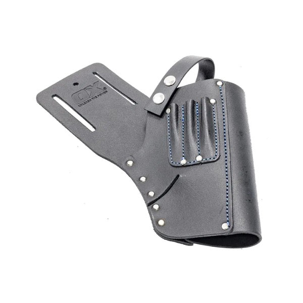 OX Trade Black Leather Drill Holder