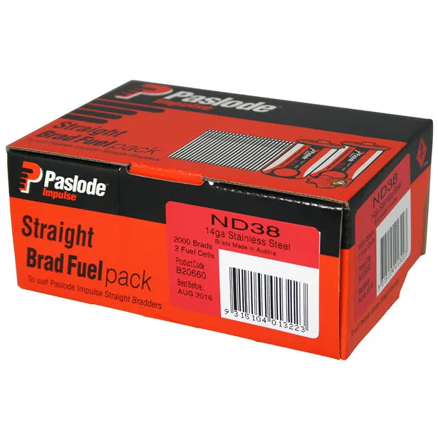 PASLODE BRAD VP S/S C SERIES 2000 PACK