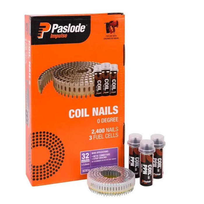 PASLODE IMP COIL VP E-GAL 32X2.5 QTY2400