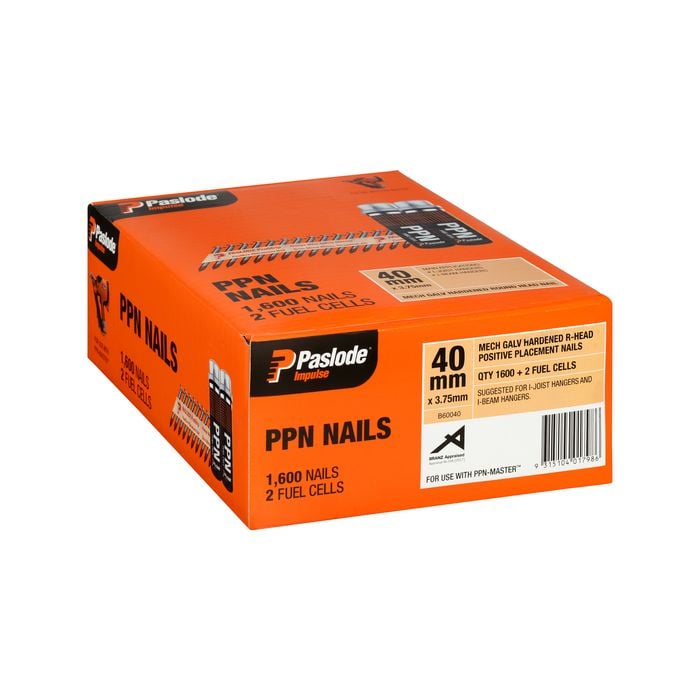 PASLODE IMP VP PPN NAILS GAL 40x3.75MM QTY1600