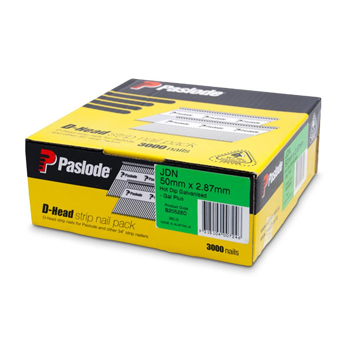 PASLODE JDN NAIL HD GAL 50X2.87 QTY1000