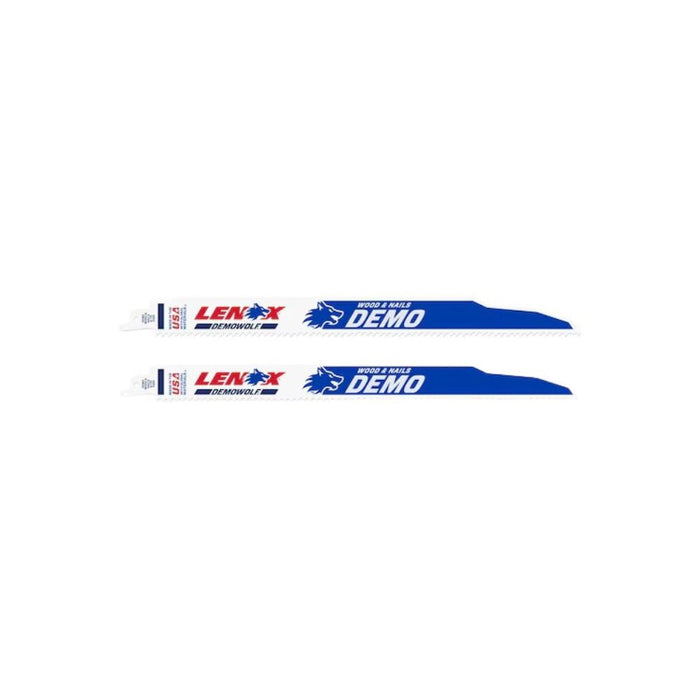 RECIP BLADE DEMOLITION 229X22x1.6 6TPI PK2