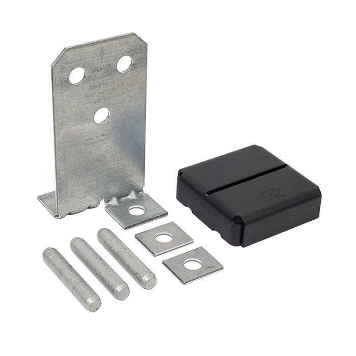 SIMPSON POST SUPPORT GAL CONCEALED 190MM